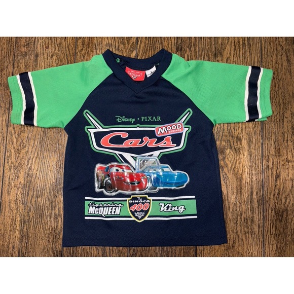 Disney Other - Vintage Y2K Disney cars Pixar shirt toddler size 5